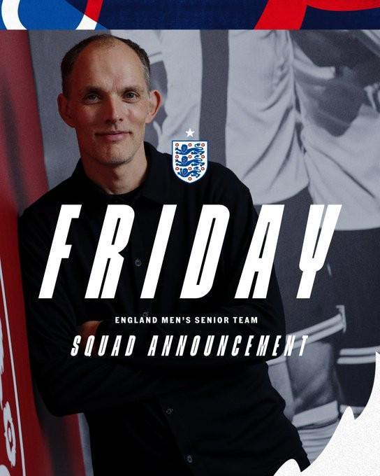 世界杯客户端更新下载-英格兰队官方：图赫尔将在本周五公布最新一期大名单