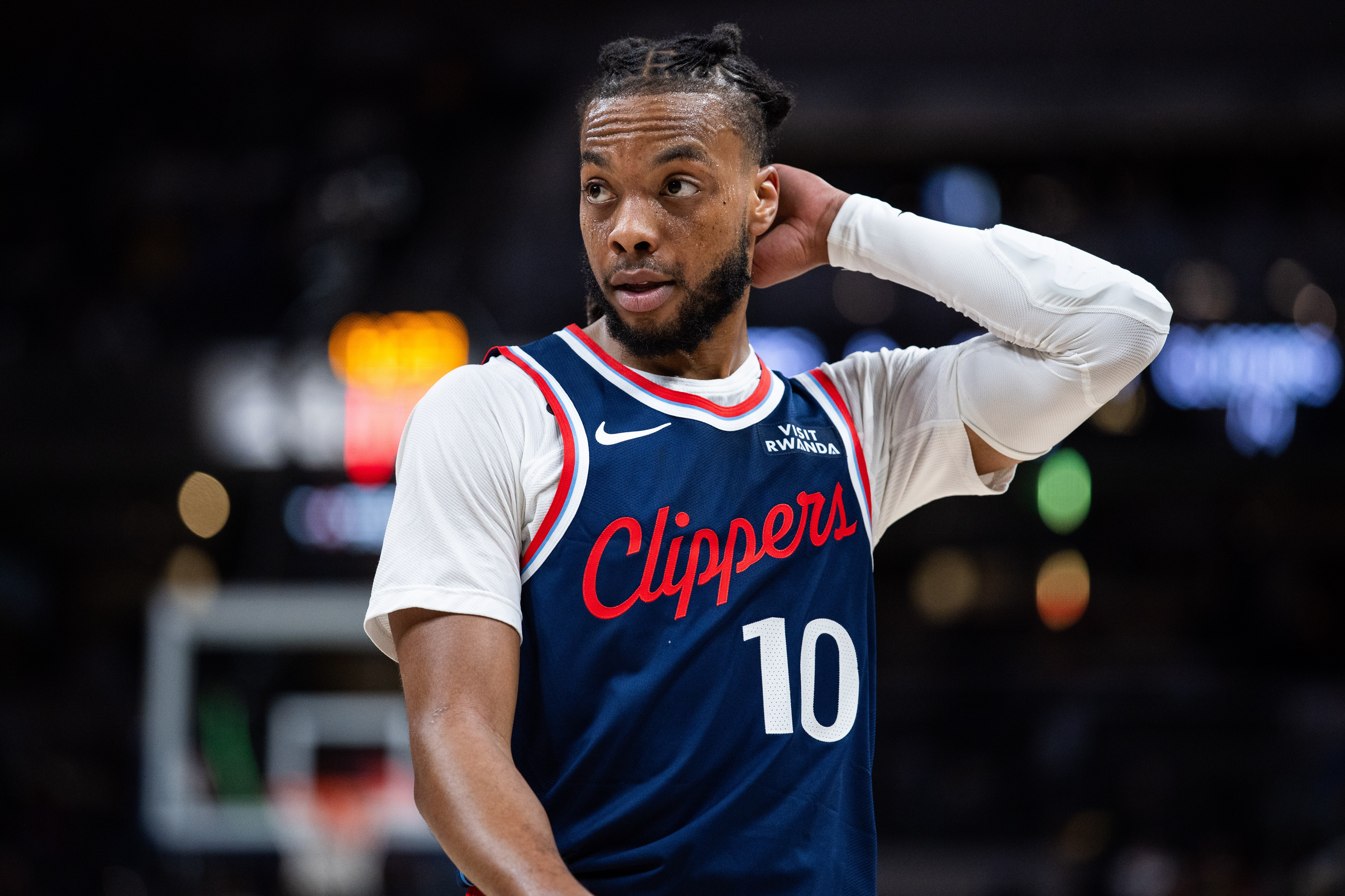 被追着打！加兰17中7拿20分4助有5失误4犯规 正负值-7